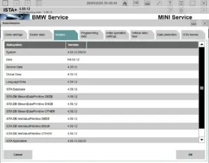Ista+ 2026 version 4.59.12, INPA+, ITOOLS, DR GINI for BMW (All software bundle)